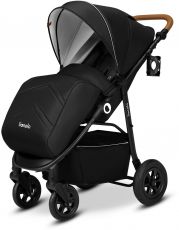 Прогулянкова коляска Lionelo Natt BLACK ONYX